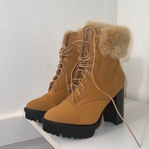 Brand new never worn boot heels